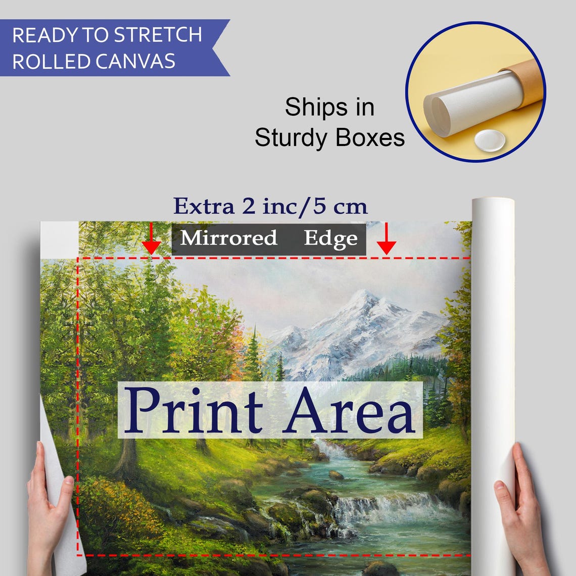 Spring Mountains And Snowy Peaks Wall Art Nature Decor Nature Wall Decor Nature Wall Decor Nature Art - Image 4