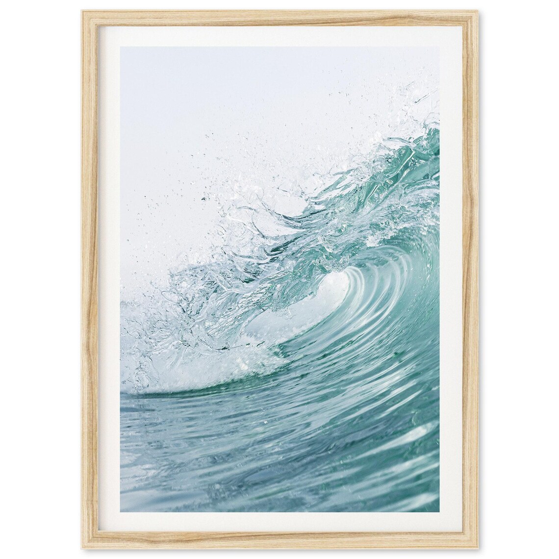 Ocean Wave Fine Art Art Print, Coastal Decor