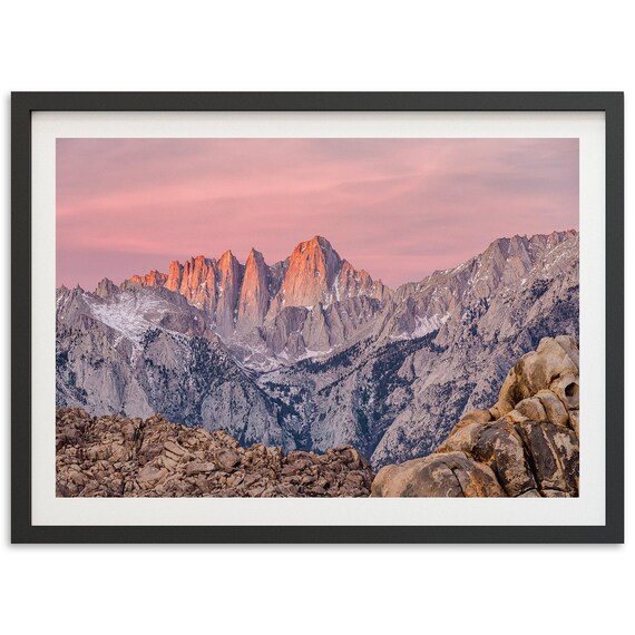 Mt Whitney Wilderness Landscape Art Print