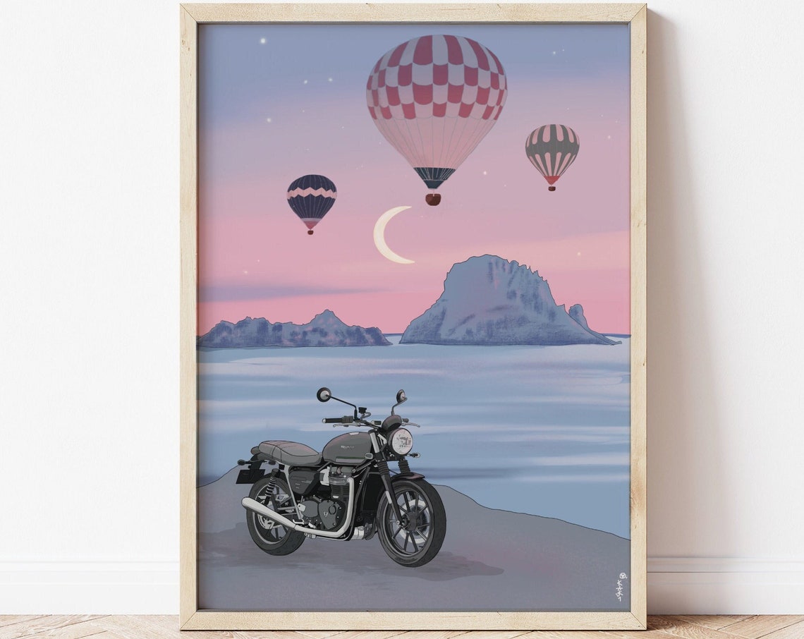 Ibiza Print Spain Travel Illustration Ibiza Spain Print Ibiza Illustration Es Vedra Poster Ibiza Travel Print Spain Art Print