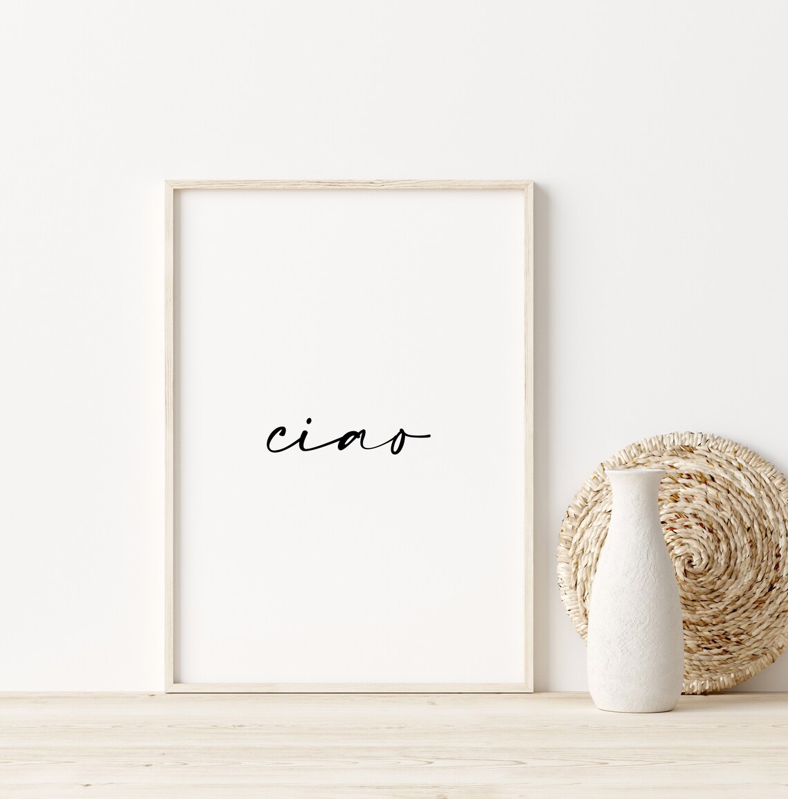 Ciao Italian Quote Poster, Italy-Inspired Wall Art - Image 3