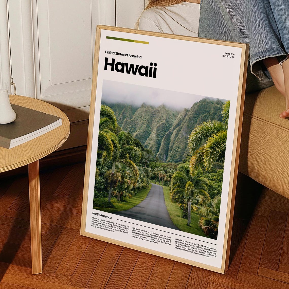 Hawaii Travel Poster Hawaii Poster Hawaii Photo Poster Hawaii Art Print Hawaii Art Usa Poster Usa Travel Poster Travel Gift - Image 3