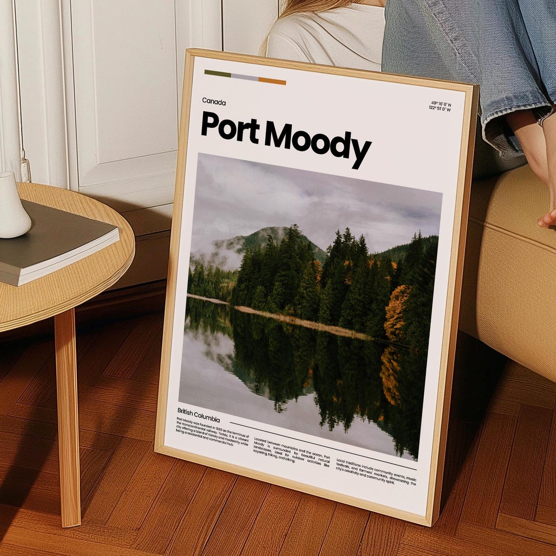 Port Moody Travel Poster Port Moody Poster Port Moody Photo Poster Port Moody Art Print Canada Poster Canada Travel Poster Travel Gift - Image 3