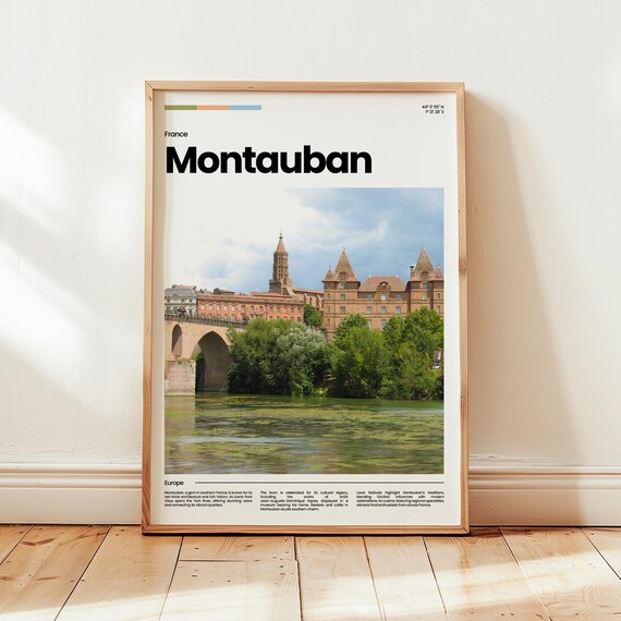 Mont Saint Michel Poster St Print Photo Wall Art France Travel Gift