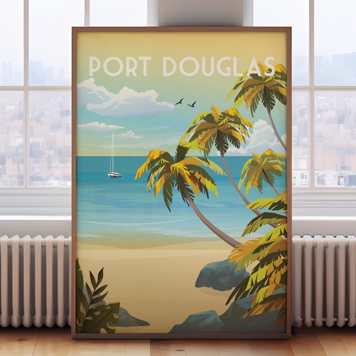 Port Douglas Australia Travel Poster, Travel Print
