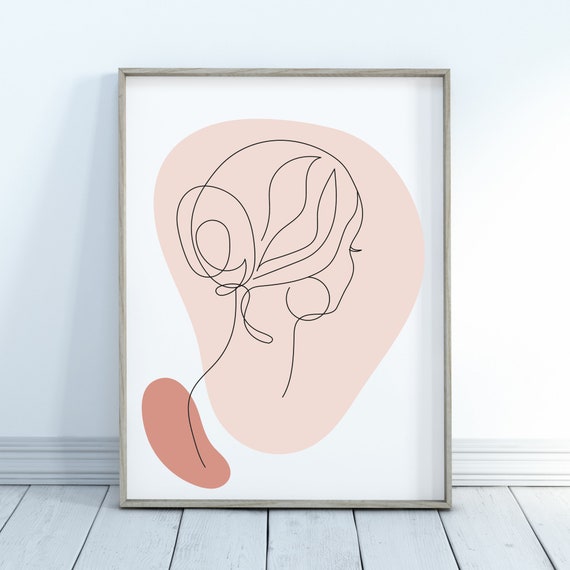 Woman Line Art Print Woman Line Art Abstract Woman Art Abstract Woman Line Art Line Art Print Line Art Home Decor