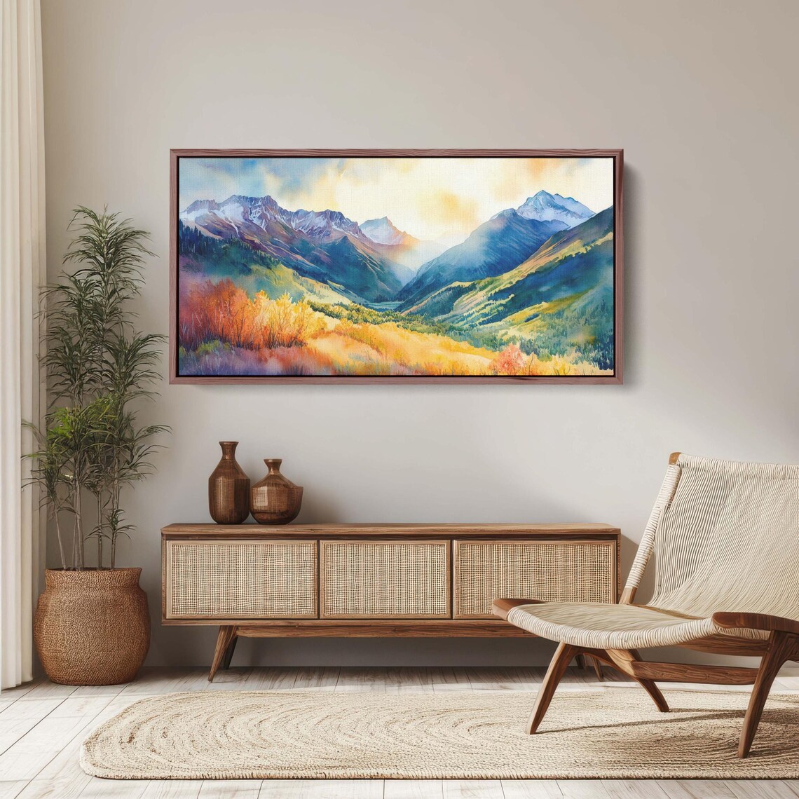 Rocky Mountains Telluride Colorado Fall Landscape Art Print