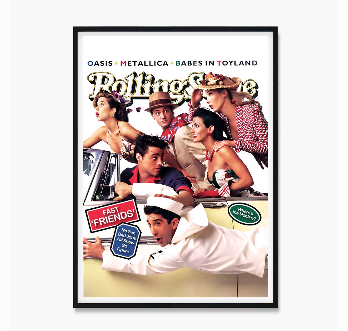 Fast Friends Rolling Stone Magazine Cover TV Cast Photo Poster