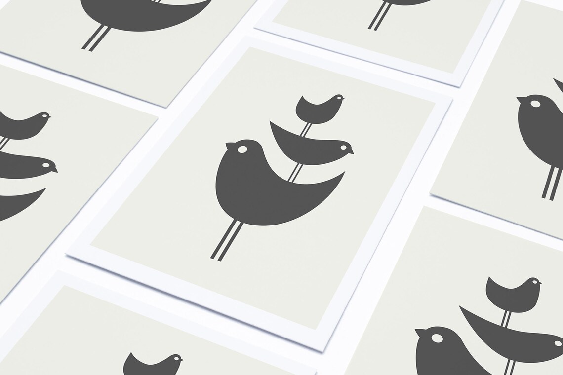 Mid-Century Modern Geometric Wall Art Print - Image 4