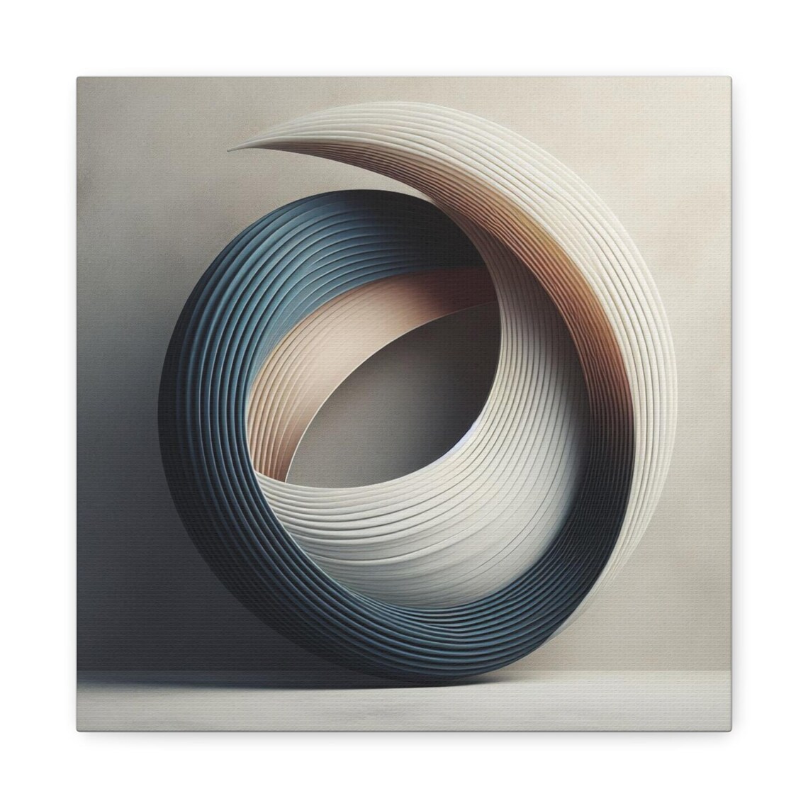 Contemporary Abstract Art Print, Minimalist Home Decor - Image 2