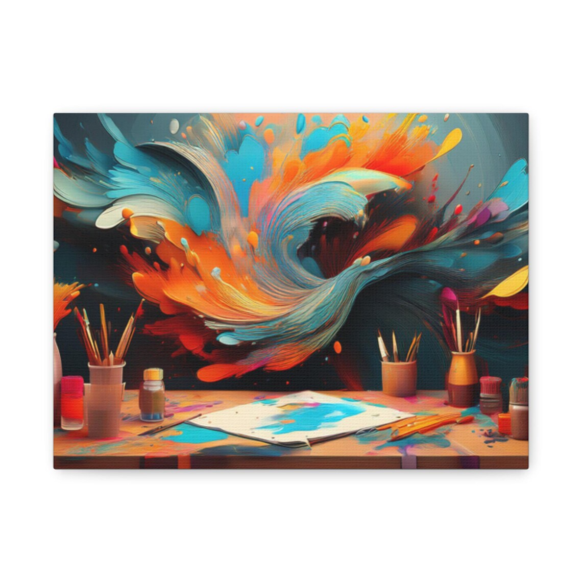 Vibrant Abstract Art, Inspirational Decor - Image 3