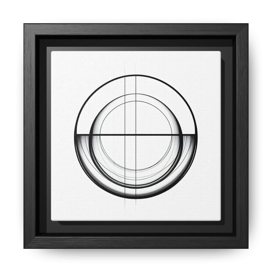 Modern Abstract Minimalist Geometric Office Decor