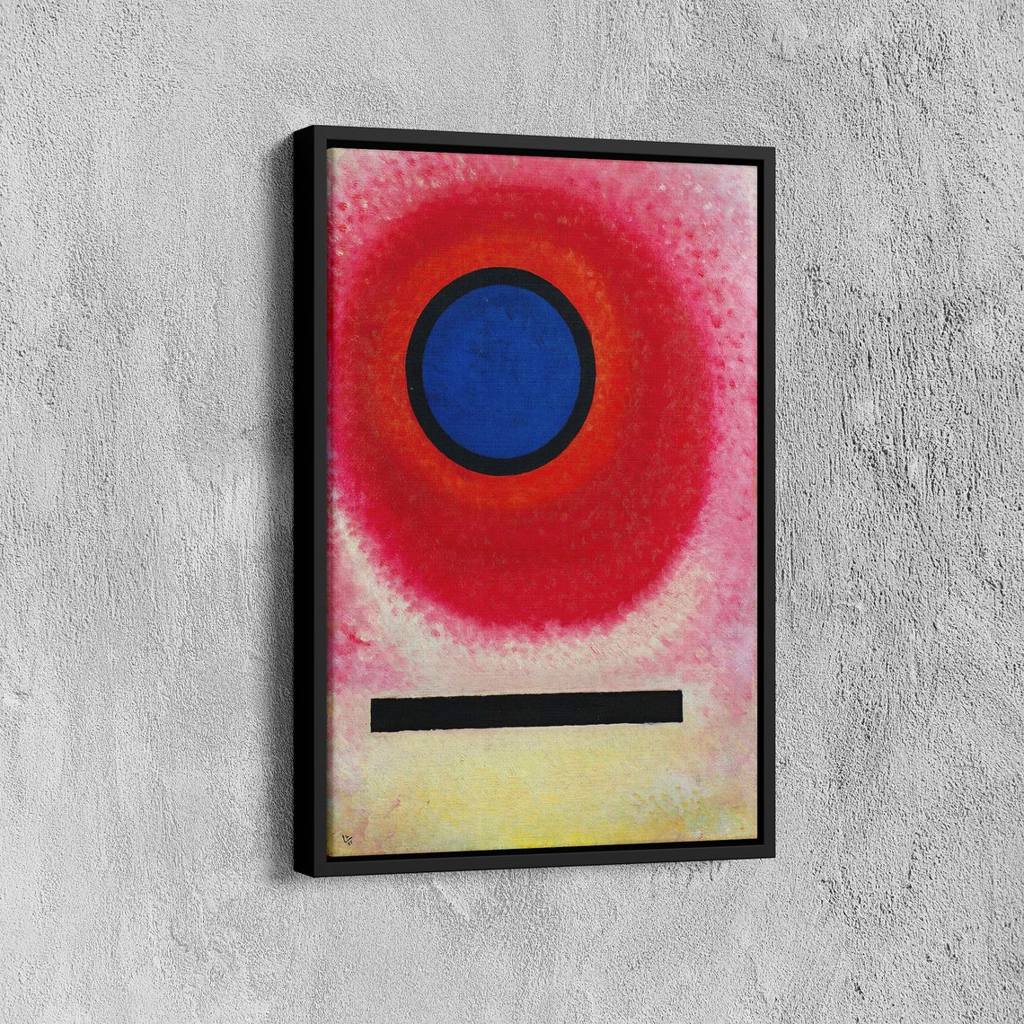 Wassily Kandinsky Blauer Kreis No 2 Poster Abstract Painting Kandinsky Wall Art Reproduction Art Modern Art Painting Red Wall Decor - Image 7