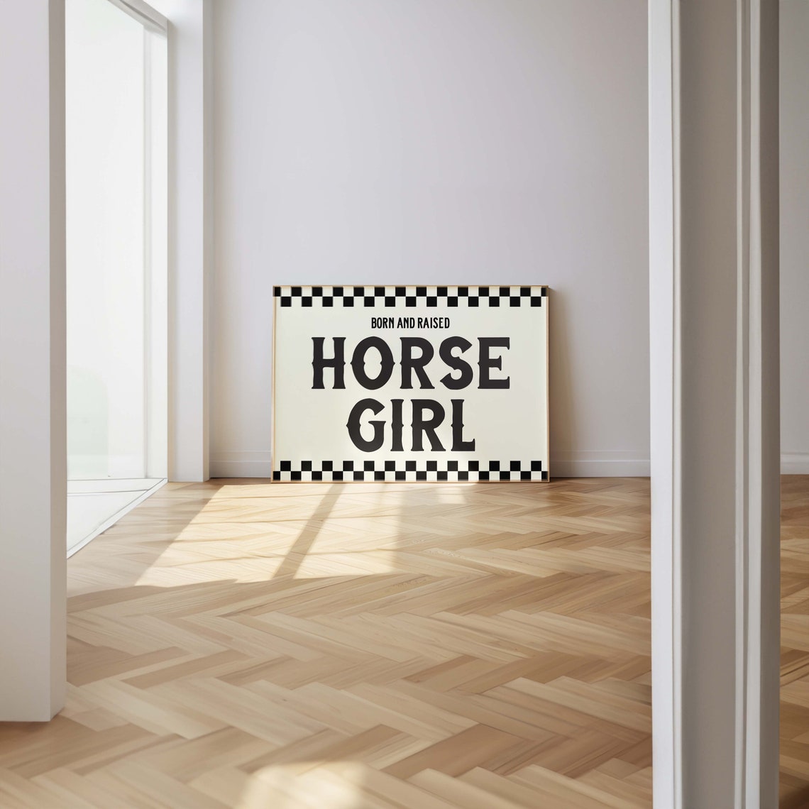 Horse Girl Wall Art Horse Lover Poster Cow Girl Poster Western Wall Art Horse Girl Poster Preppy Poster Cowgirl Print Horses - Image 2