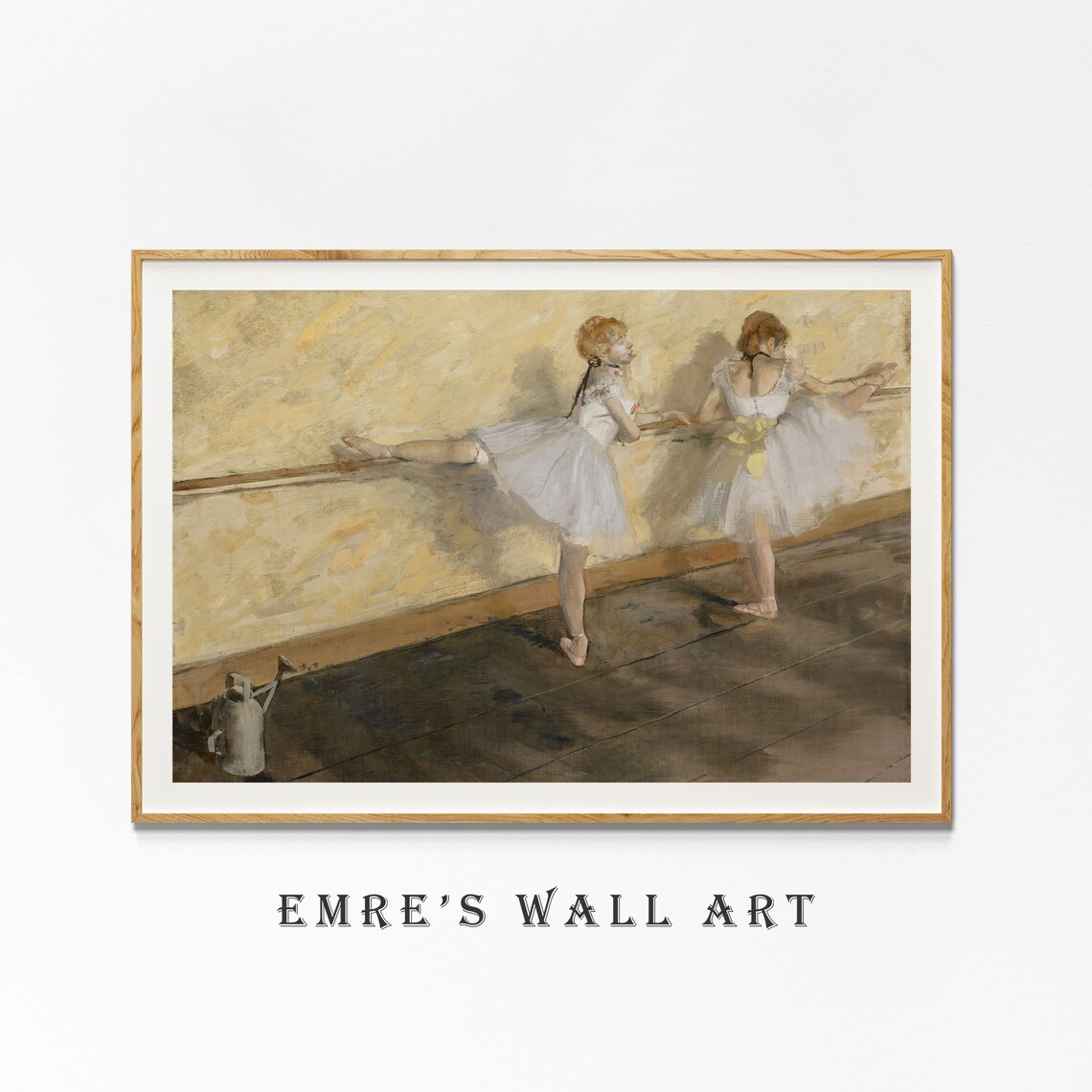 Edgar Degas Dancers Practising At The Barre Ballet Ballerinas Art Poster - Image 4