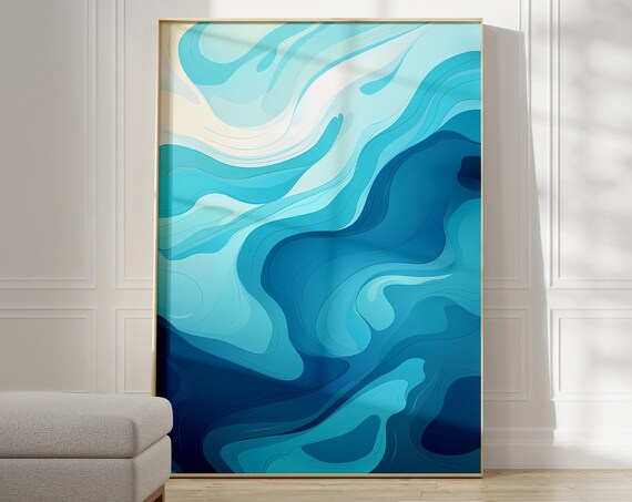 Abstract Wall Print Neutral Gallery Wall Art Exhibition Poster Modern Wall Art Aesthetic Room Decor Colorful Geometric Home Decor