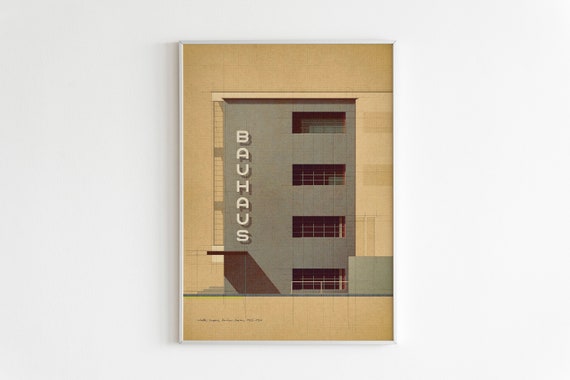 Bauhaus Exhibition Poster Bauhaus Print Bauhaus Art Poster Bauhaus Poster Bauhaus Exhibition Home Decor Art Exhibition Wall Decor