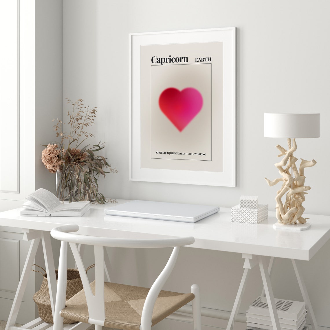 Zodiac Sign Capricorn Aura Poster Quote Inspirational Quote Motivational Quote Quote Print Poster Print Wall Art Quote 1 - Image 3