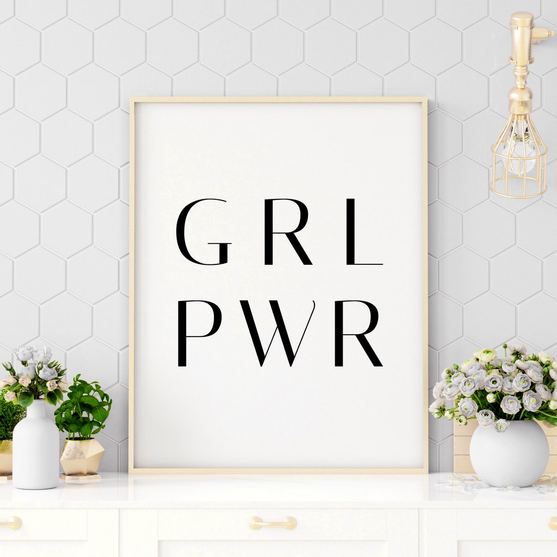 Grl Power Girl Power Quote Girl Room Prints Girl Room Quote Girl Affirmation Wall Art Motivational Quote Inspirational