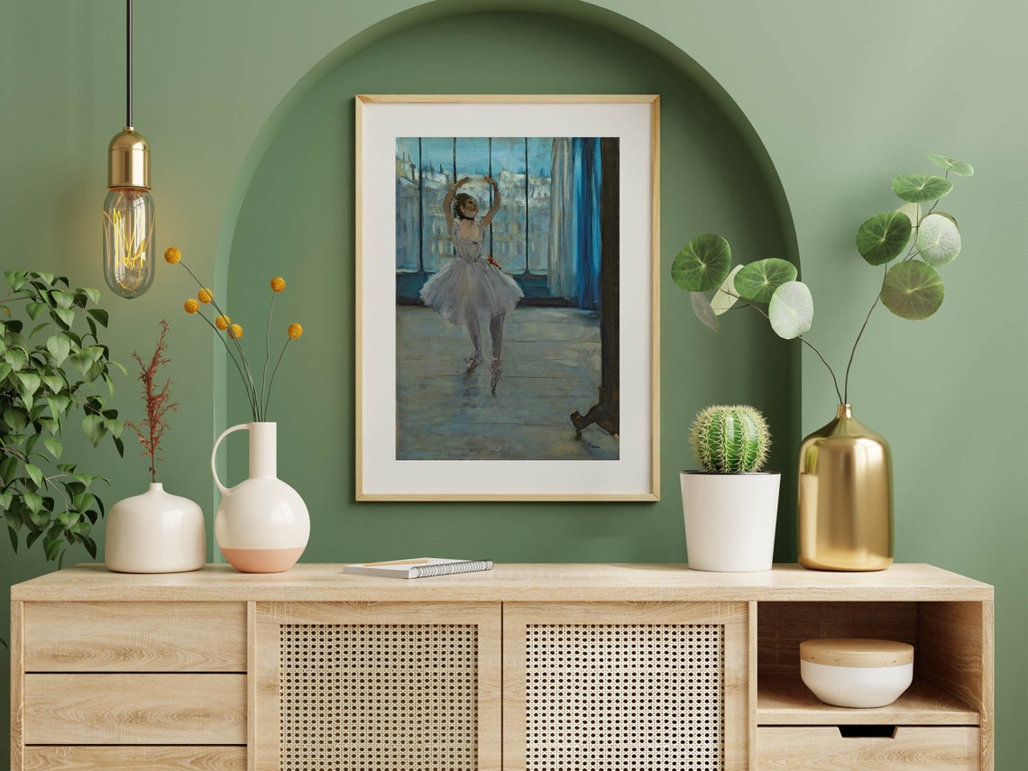 Edgar Degas Dancer in Front of a Window Ballerina Ballet Poster - Image 5