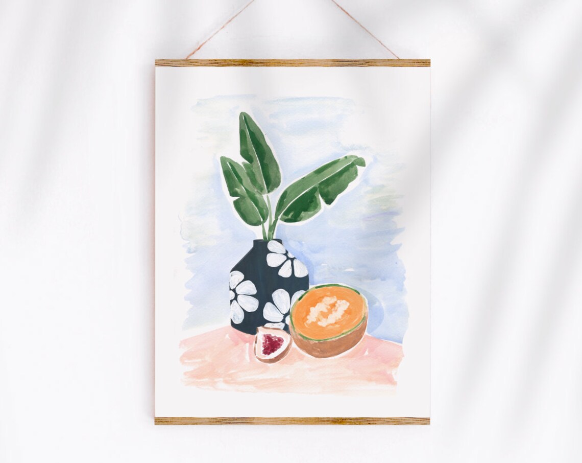 Still Life III Art Print, Sabina Fenn Illustration