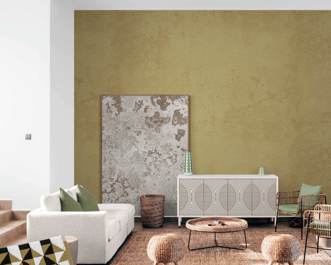 Beige Bronze Marble Abstract Texture Neutral Boho Art Poster - Image 7