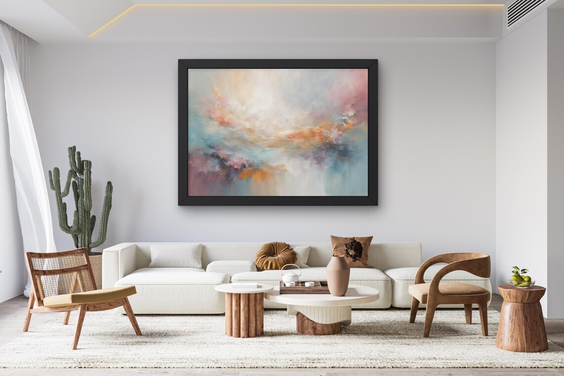 Abstract Dreamscape Contemporary Art, Modern Decor - Image 4