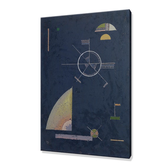 Wassily Kandinsky Dull Grey 1930 Classic Design Abstract Decor Reproduction Print Wall Art
