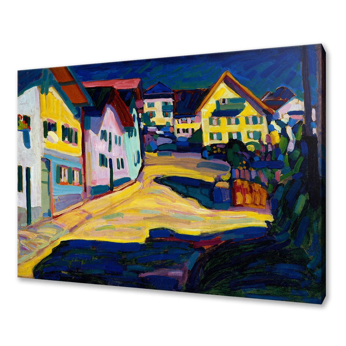 Kandinsky Murnau Burggrabenstrasse 1908 Expressionist Street Art Print