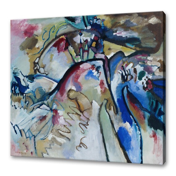 Wassily Kandinsky Improvisation 21a, Abstract Art Print
