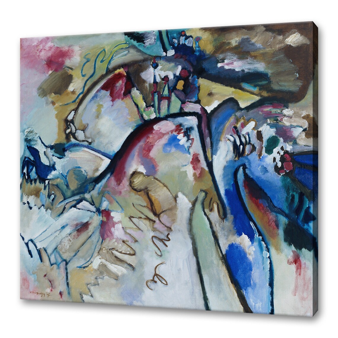 Wassily Kandinsky Improvisation 21a, Abstract Art Print