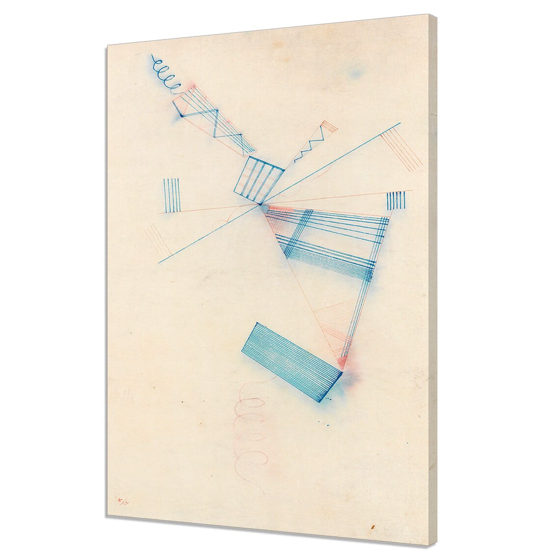 Wassily Kandinsky Zwei Spiralen Abstract Art Print
