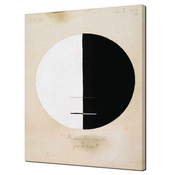 Hilma Af Klint Buddhas Standpoint In The Earthly Life No 3 Modern Abstract Print Wall Art Picture