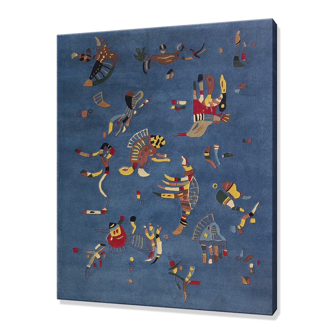 Wassily Kandinsky Bleu de Ciel 1940 Abstract Blue Biomorphic Art Poster