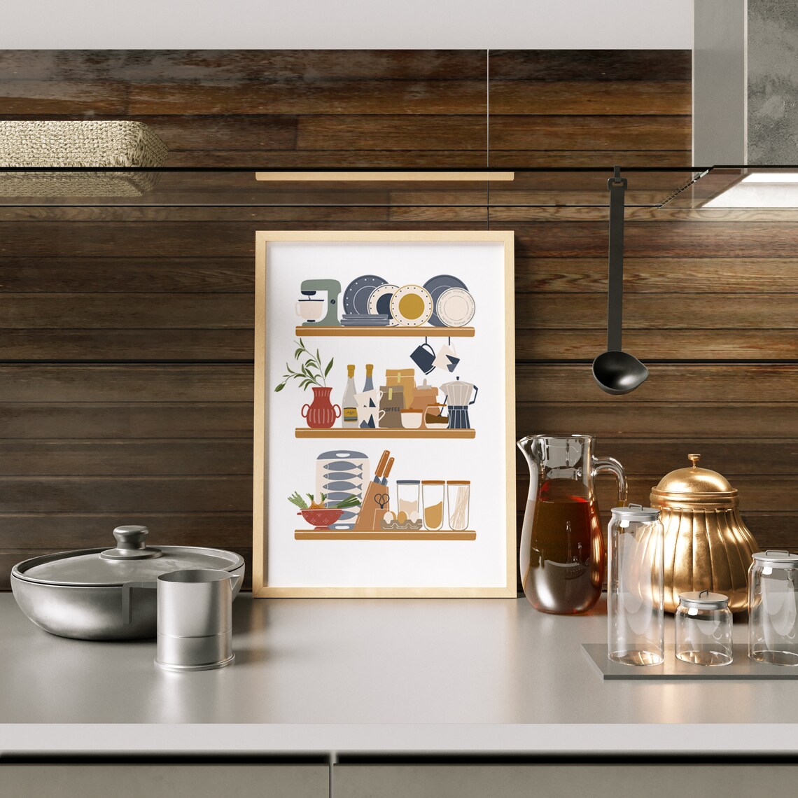 Kitchen Wall Art Poster for Dining Room Decor - Image 2