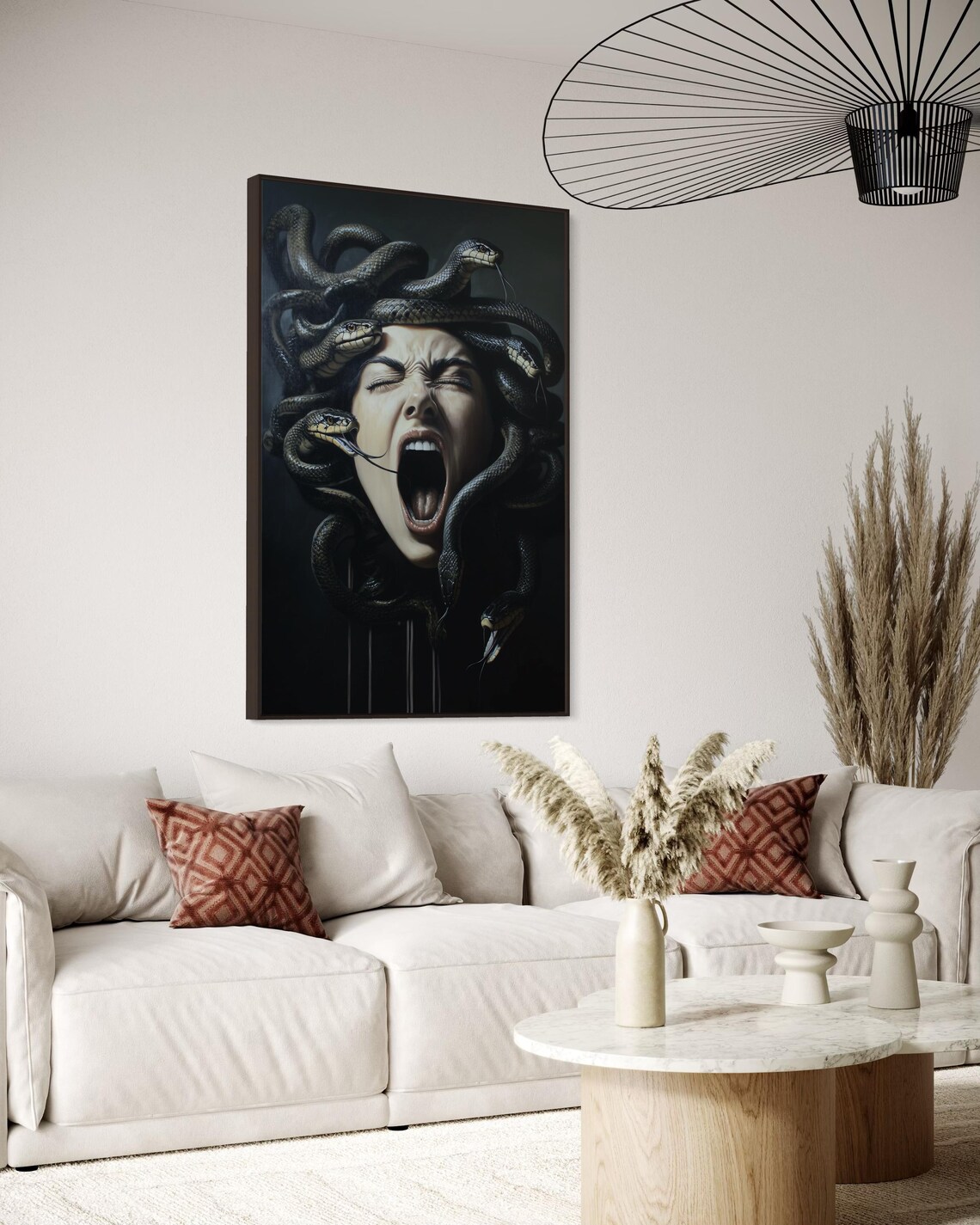 Medusa Gothic Dark Fantasy Greek Mythology Portrait - Image 2