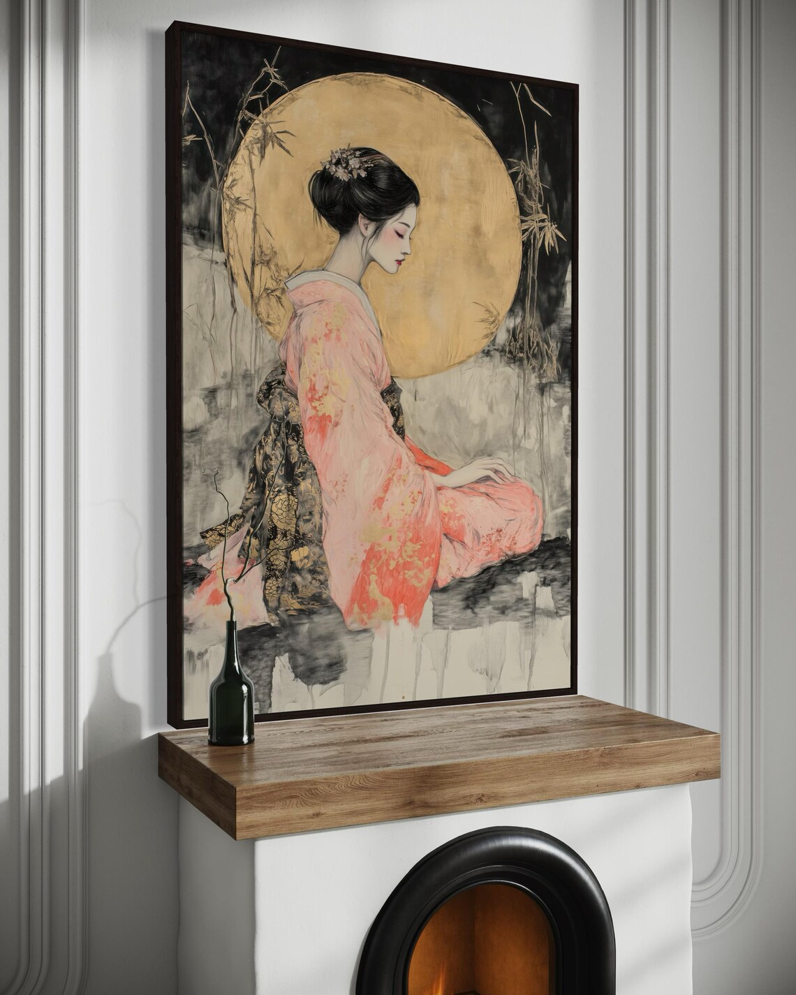 Geisha Wall Art, Classic Japanese Asian Art Print - Image 5
