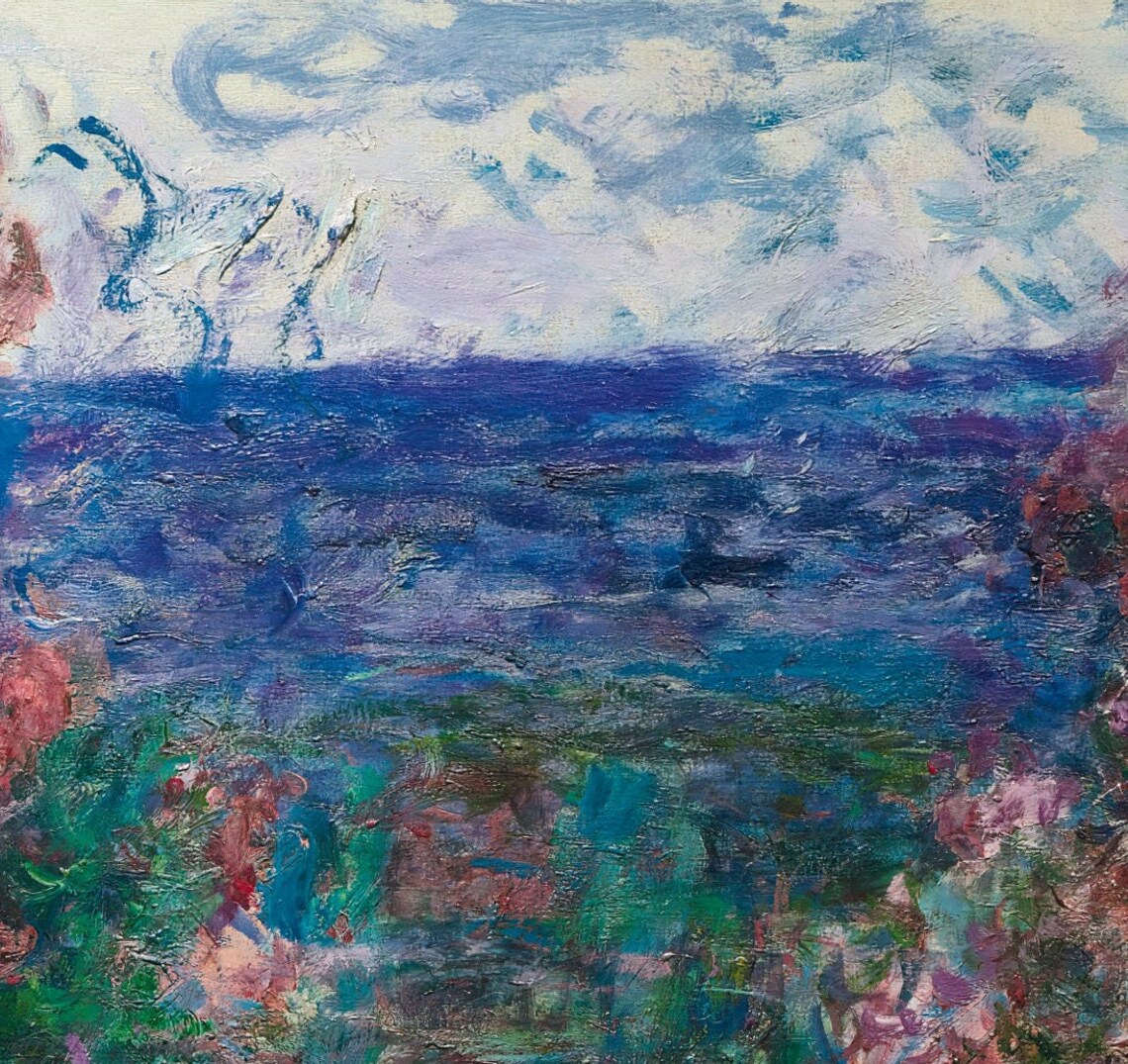 La Maison Dans Les Roses By Cloude Monet 3d Printed With Texture And Brush Strokes Looks Like Original Oil Painting - Image 2