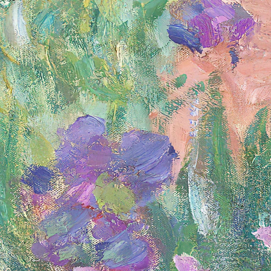Monet The Artists Garden at Giverny Impressionist Art Poster - Image 3