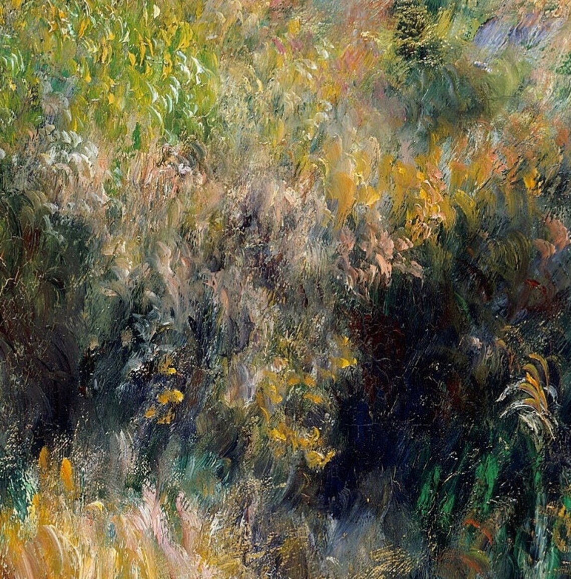 Renoir Hills Around the Bay of Moulin Huet Guernsey 1883 Poster - Image 2
