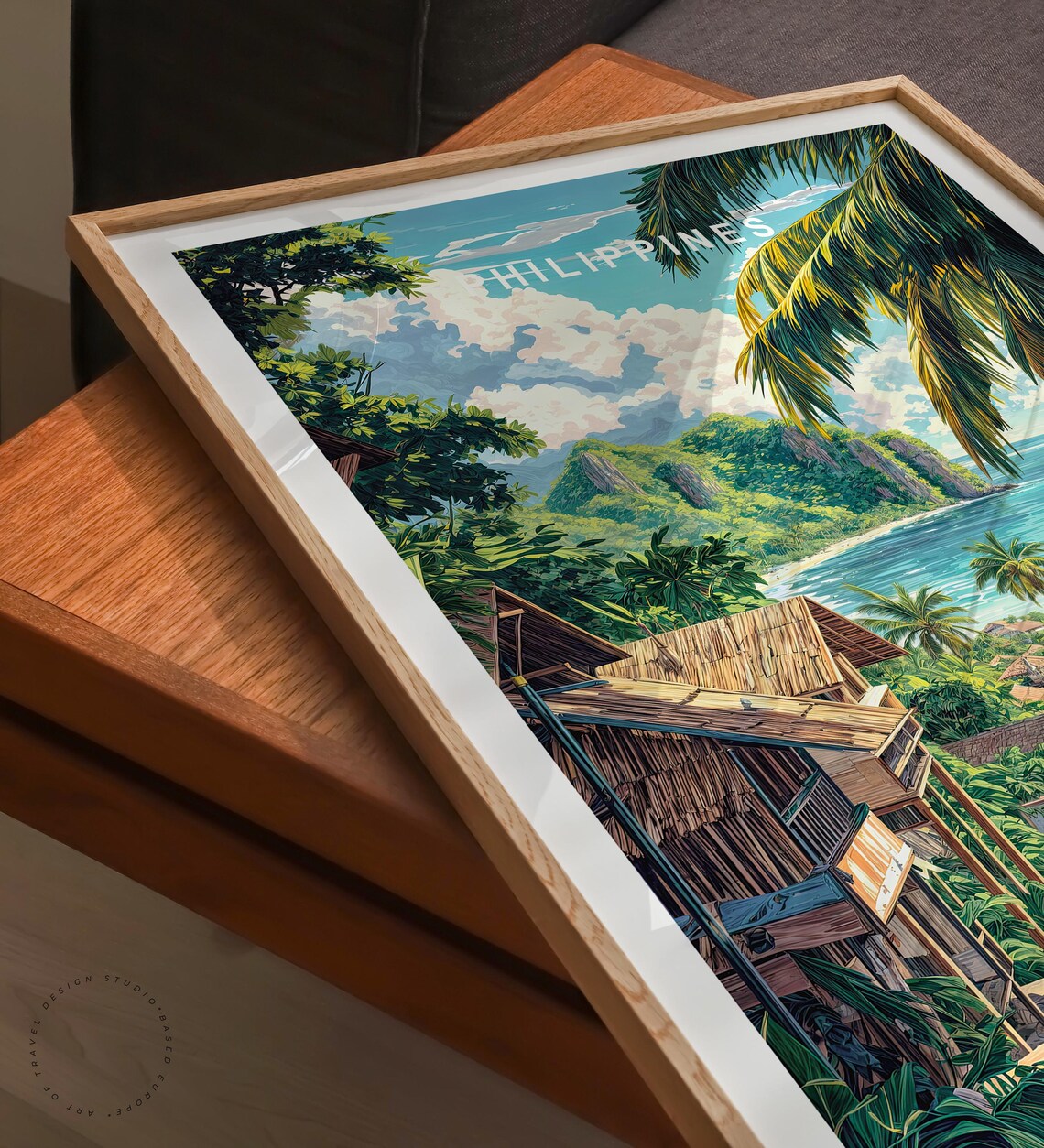 Philippines Custom Travel Poster, Philippines Travel Art Print - Image 3