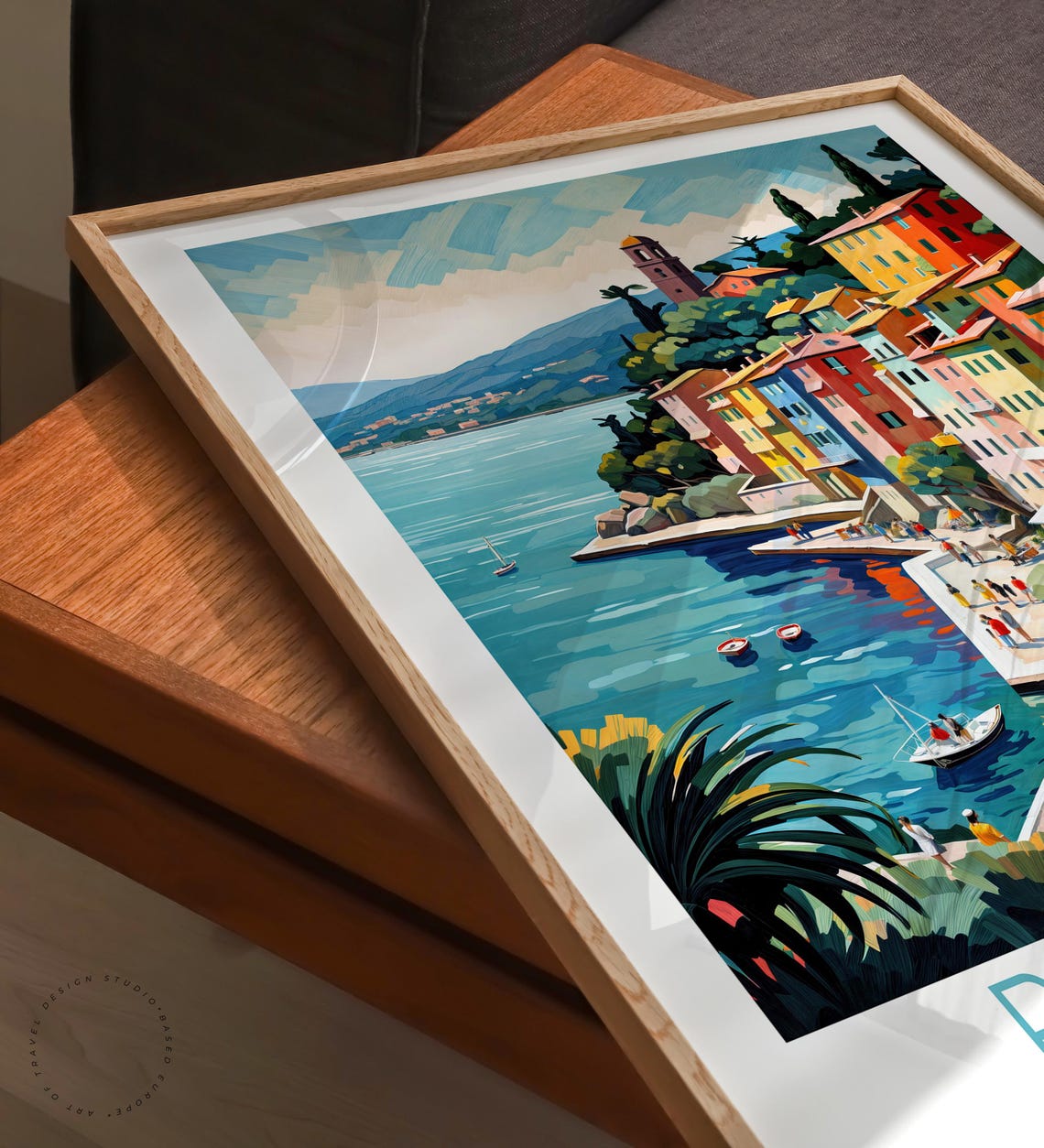 Portofino Italy Travel Poster, Home Decor Art Print - Image 6