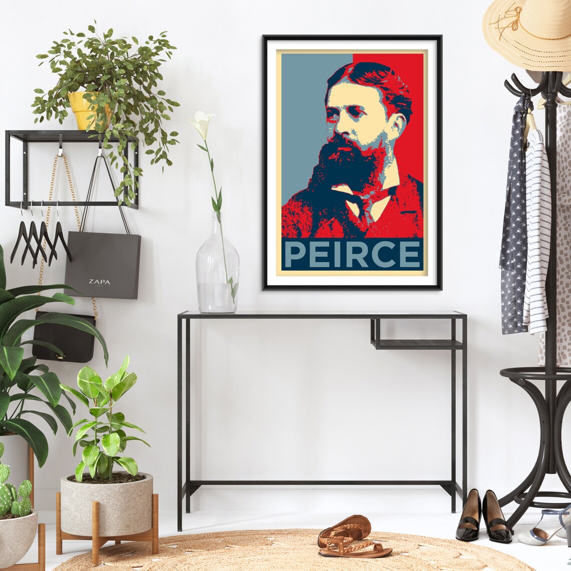 Charles Sanders Peirce, Father Of Pragmatism Art Print - Image 2
