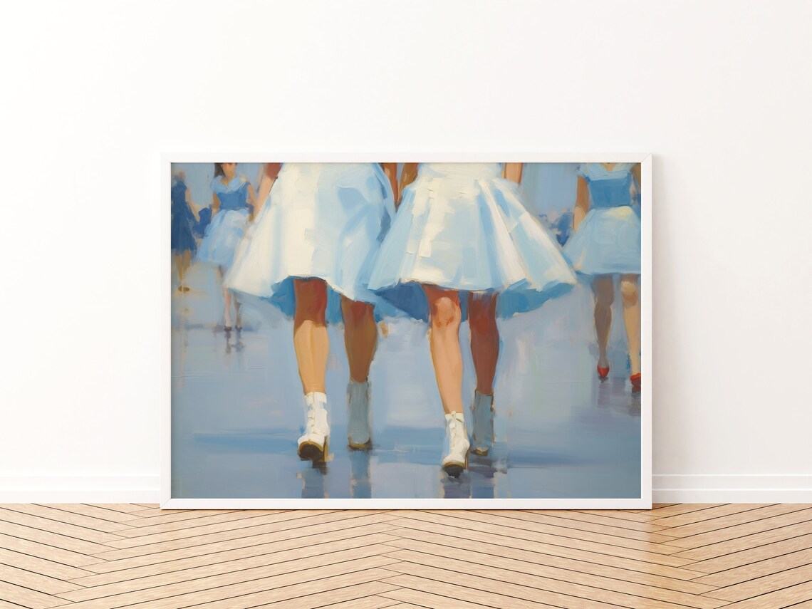 Girly Vintage 1950s Aesthetic Apartment Art Print - Image 3