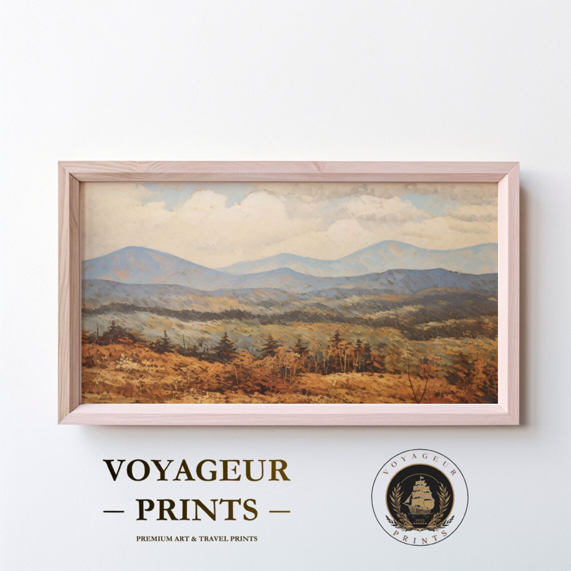 Rolling Hills Oil Painting, Home Decor Gift - Image 5