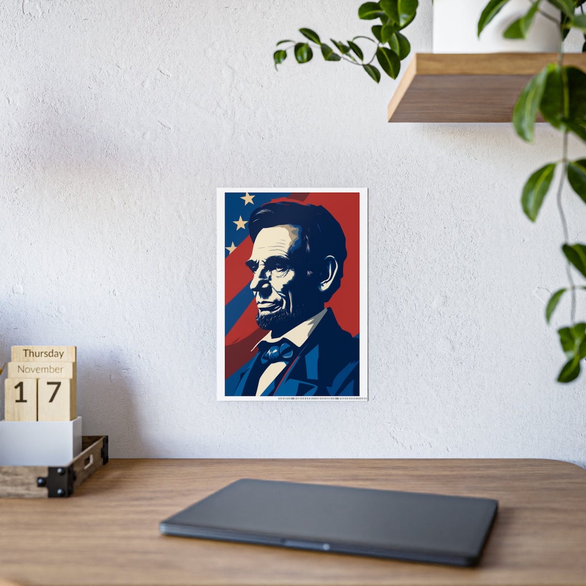 Abraham Lincoln Campaign Poster, Birthday Gift - Image 3