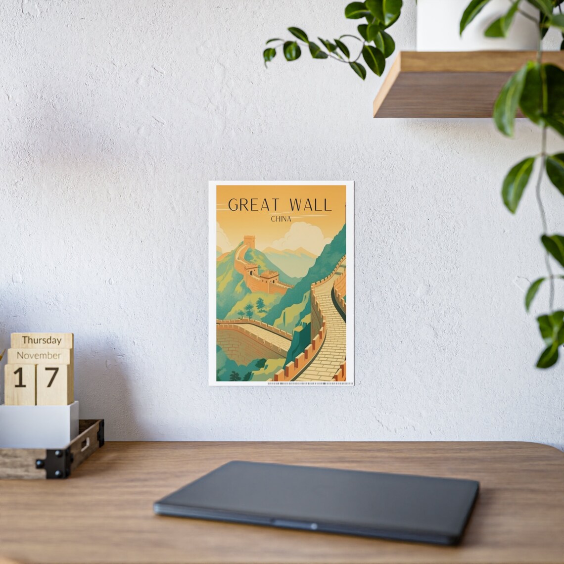 Great Wall Of China Travel Poster, Gift for Any Occasion - Image 3
