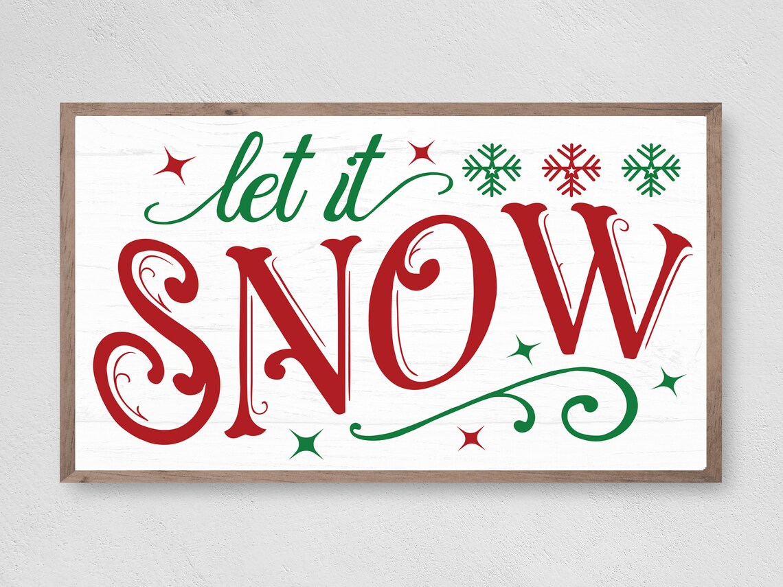 Have Yourself A Merry Christmas Winter Holiday Art Print