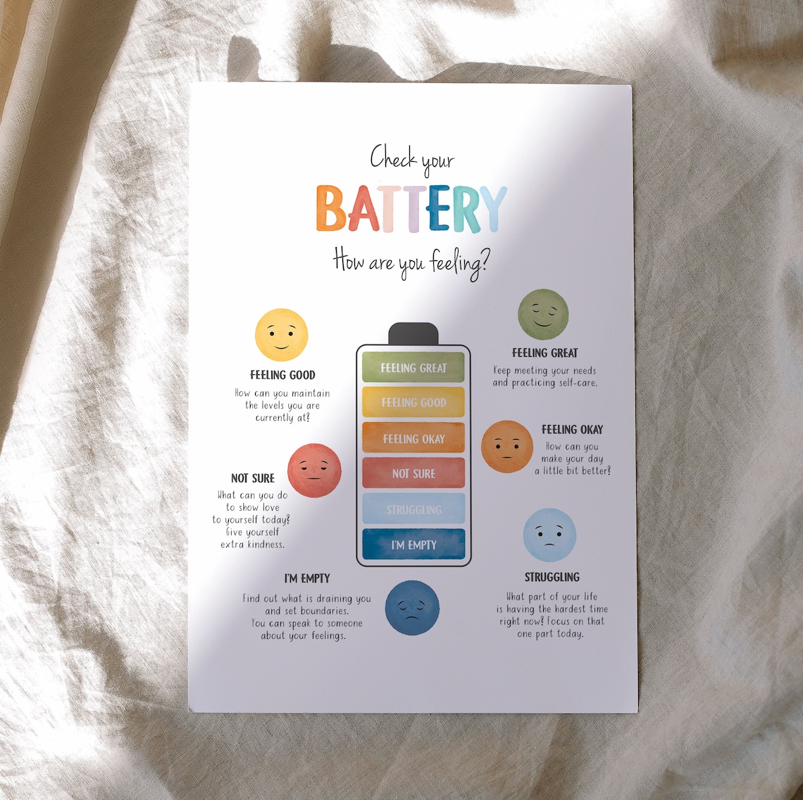 Calming Corner Posters for Counseling Classroom Decor - Image 4