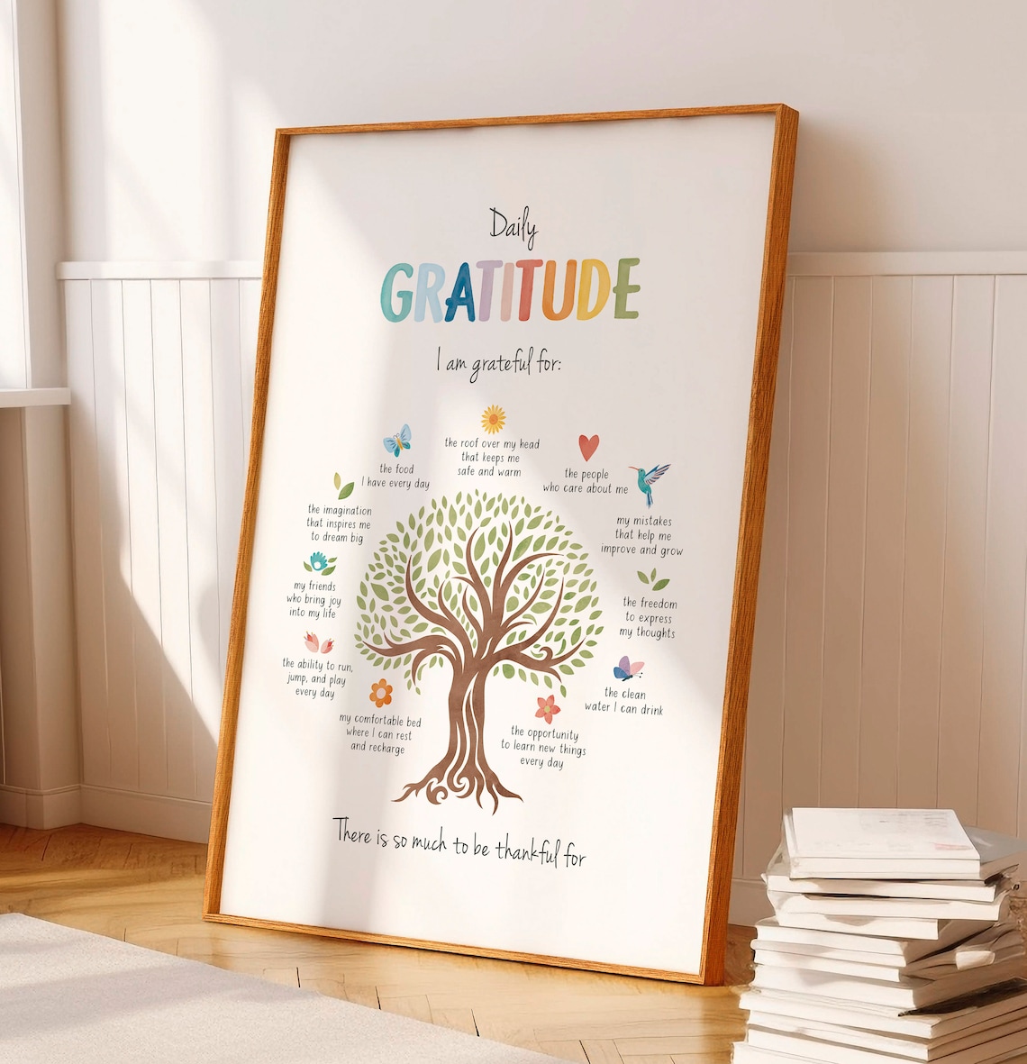 Daily Gratitude Poster, Growth Mindset Office Decor - Image 5